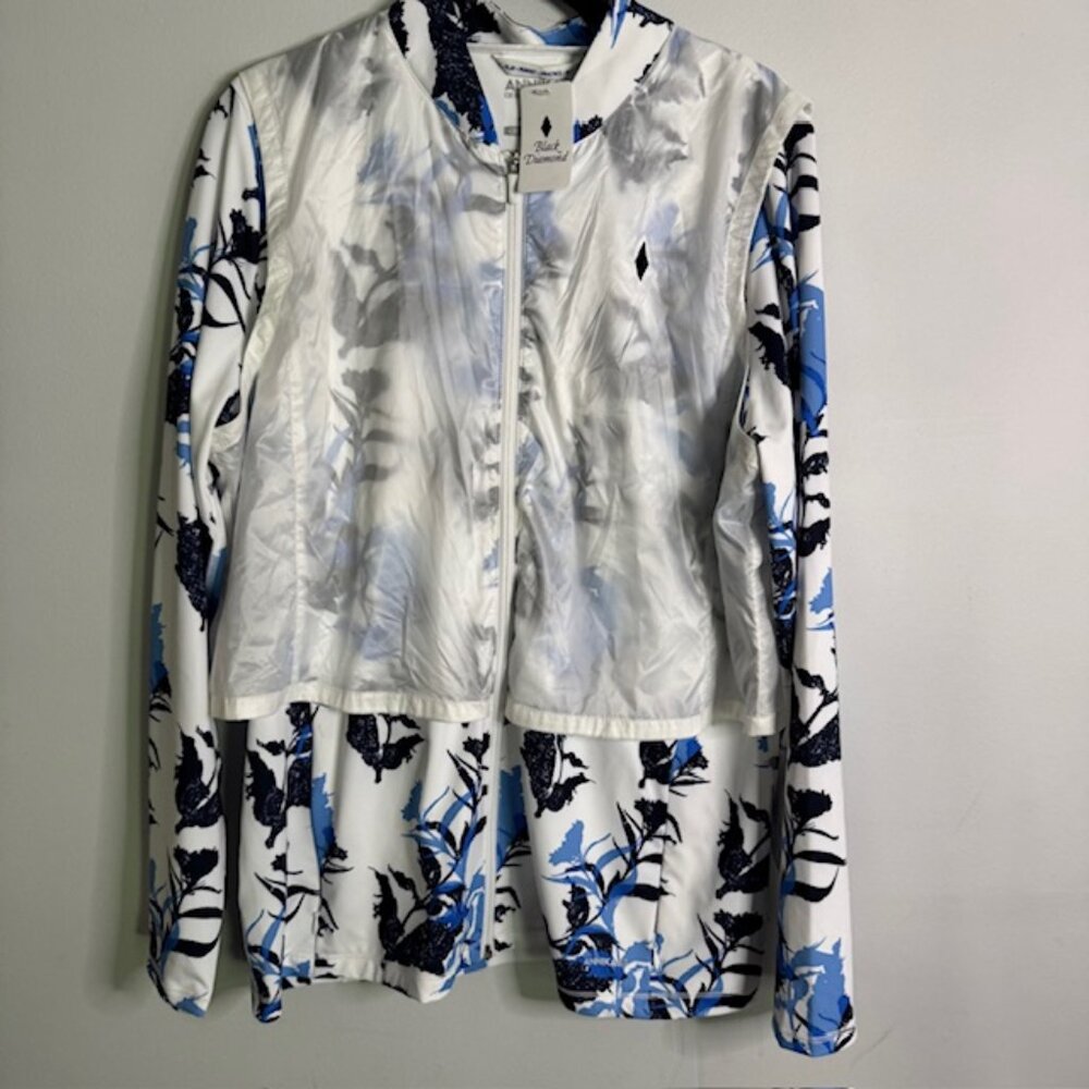 Cutter & Buck Annika Believe Hybrid Jacket Black Diamond Logo Size XL NEW!!!